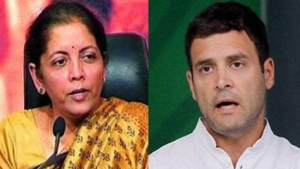 Sitharaman dubs Rahul's meet with migrants as dramebaazi