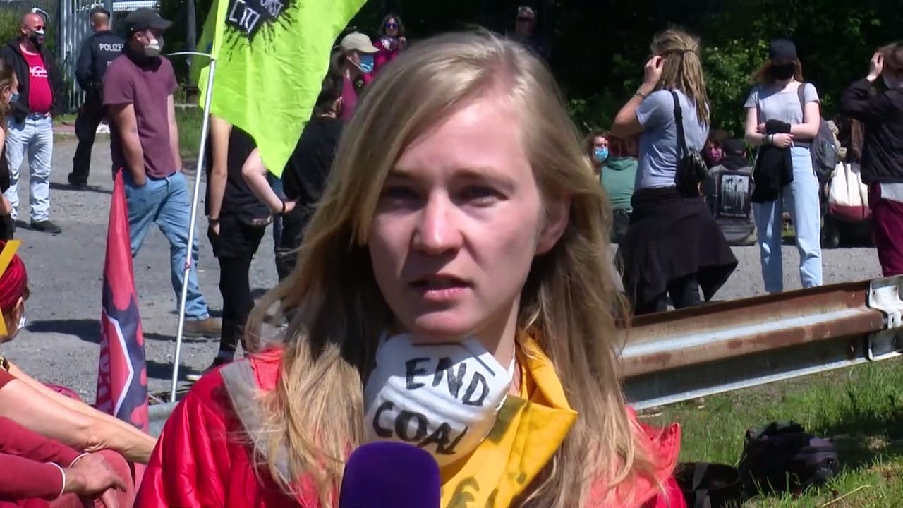 Protest gegen neues Kohlekraftwerk Datteln IV in NRW: 'Klimapolitischer Wahsninn'