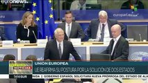 La UE ratifica postura por la solución del conflicto palestino-israelí