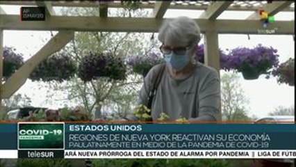 EEUU: algunas regiones de Nueva York reactivarán su economía