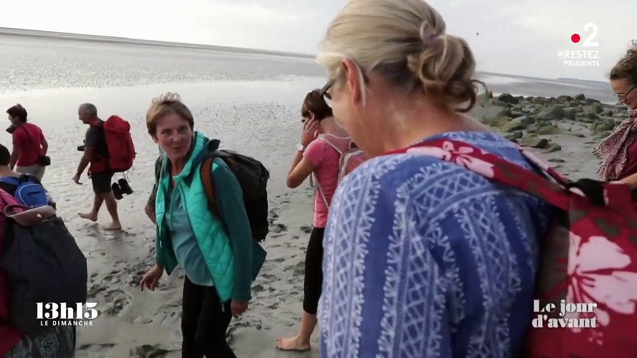 Petit cours pratique pour apprendre à s'extraire des sables mouvants dans la baie du mont Saint-Michel