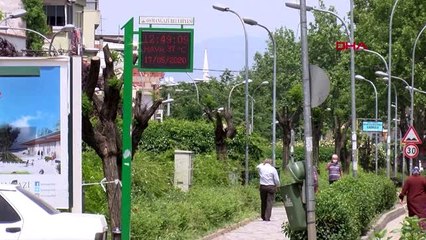 Bursa'da son 75 yılın en sıcak Mayıs günü