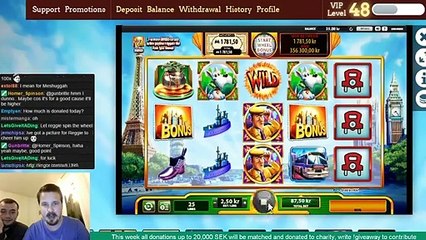 Letsgiveitaspin - Spinning the Wheel for Charity on Super Monopoly Money