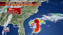 Tropical Storm Arthur forms off Florida, inches towards East Coast