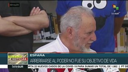 Julio Anguita, líder histórico de izquierda en España