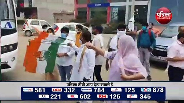 मजदूरों के नाम पर सियासी हलचल, BJP नेता अरूण चतुर्वेदी से पत्रिका टीवी की खास बातचीत