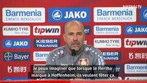 26e j. - Bosz revient sur la célébration polémique des joueurs du Hertha Berlin