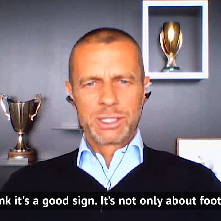 UEFA president Ceferin praises Bundesliga return