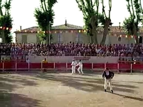 Course landaise 27aout 07 preparation de vache difficile