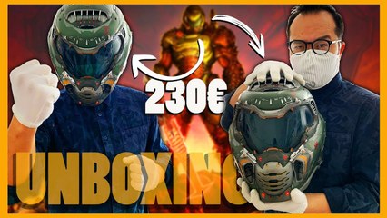 DOOM ETERNAL : notre UNBOXING du Collector avec le casque du Doom Slayer !