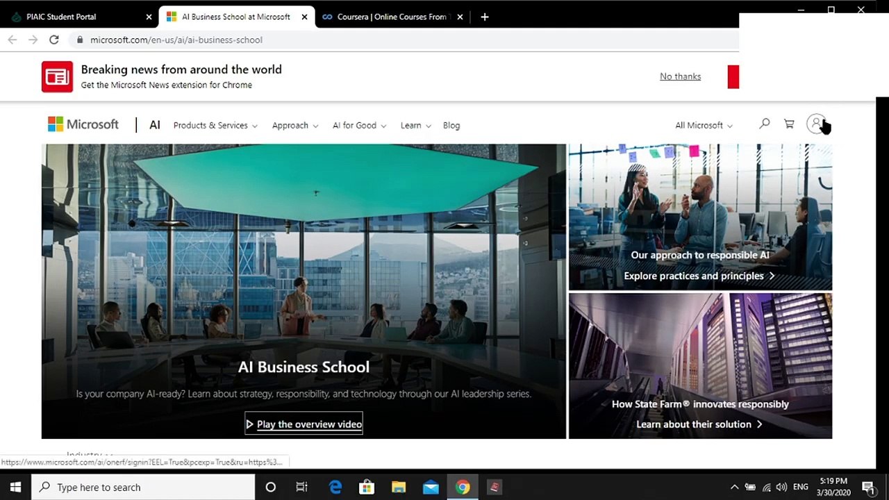 PIAIC Portal Short Guideline and Coursera Financial Aid Process.