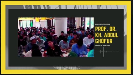 Cara Mandi Besar II Prof. Dr. KH. Abdul Ghofur