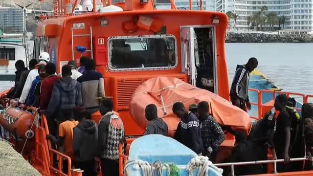 Llega a Gran Canaria una patera con 49 inmigrantes a bordo