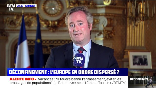 Frontières de l'UE: Il ne faut pas prendre des décisions unilatérales , estime Jean-Baptiste Lemoyne (ministère de l'Europe et des Affaires étrangères)