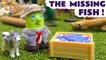 Funny Funlings Missing Fish Mystery with Disney Pixar Cars McQueen and DC Comics Batman in this Family Friendly Full Episode English Toy Story for Kids from Kid Friendly Family Channel Toy Trains 4u