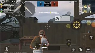 Use A Down Sleep  Position And Target A Enemies Non Stop In A Pubg Mobile