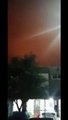 Captan extrañas luces en el cielo de Apodaca, México el Sábado 16 de Mayo del 2020