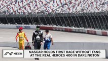 NASCAR Holds First Race Without Fans At The Real Heroes 400