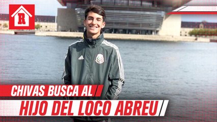 Hijo del Loco Abreu: 'Si se da, claro que quiero ir a Chivas'
