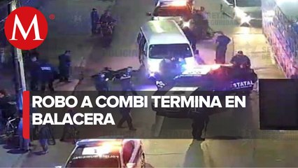 En Ecatepec, asaltan combi y matan a un hombre