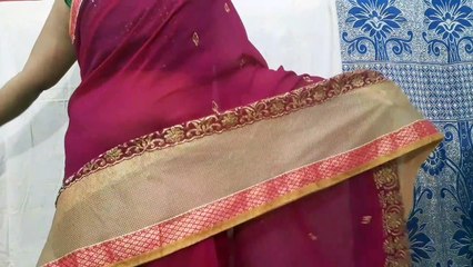 Saree fashion photo shut || pink saree shut