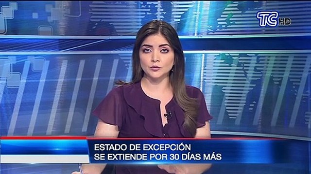 Presidente Lenín Moreno mediante decreto Ejecutivo extendió el Estado de Excepción por 30 días más