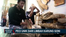 Unik! Peci Ramah Lingkungan dari Limbah Karung Goni