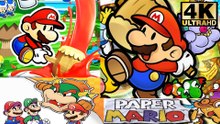 Paper Mario - All Trailers and TV Commercials (4K Upscaled)