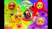 Teletubbies Tinky-Winky Dipsy Las-Las and Po Play Spin and See Merry Go Round Carousel Toy
