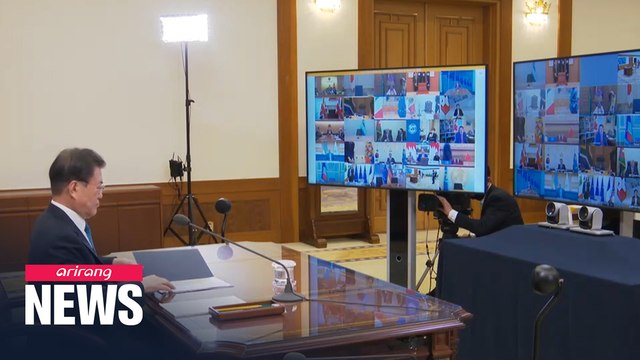 President Moon to give keynote speech at virtual World Health Assembly on Monday