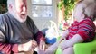Cute Babies With Their Grandpa - Funny Baby Family Video
