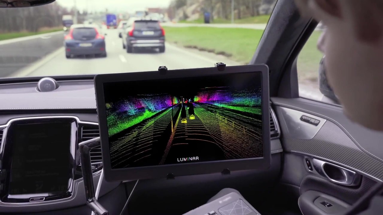 Auf dem Weg zum autonomen Fahren - Kommende Volvo Modellgeneration nutzt LiDAR-Technik von Luminar