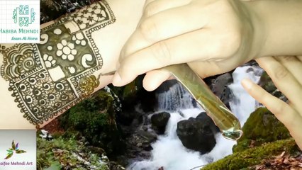Eid special mehndi design /front hand mehndi design/ Habiba Mehandi Art