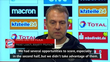 Bayern must make dominance count by scoring - Flick