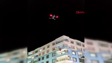 Siirt'te dronla sesli koronavirüs uyarısı