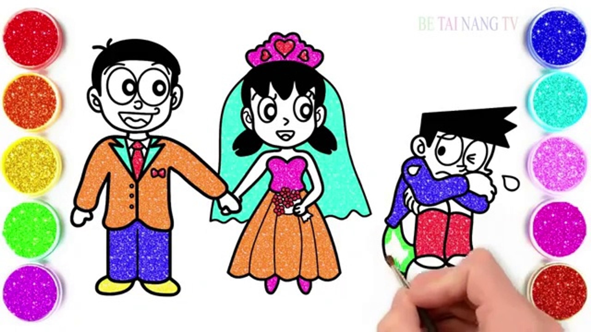 Doraemon how to draw nobita ||nodi cartoon kids for doraemon by art sketches  - video Dailymotion