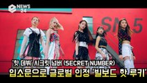 '핫 데뷔' 시크릿 넘버(SECRET NUMBER), 입소문으로 글로벌 인정 '빌보드 핫 루키'