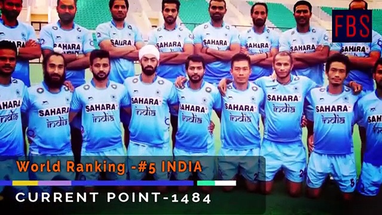 Top 10 Hockey Team in World FIH RANKING