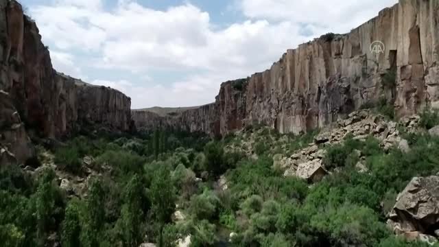 Ihlara Vadisi'nde Kovid-19 sessizliği