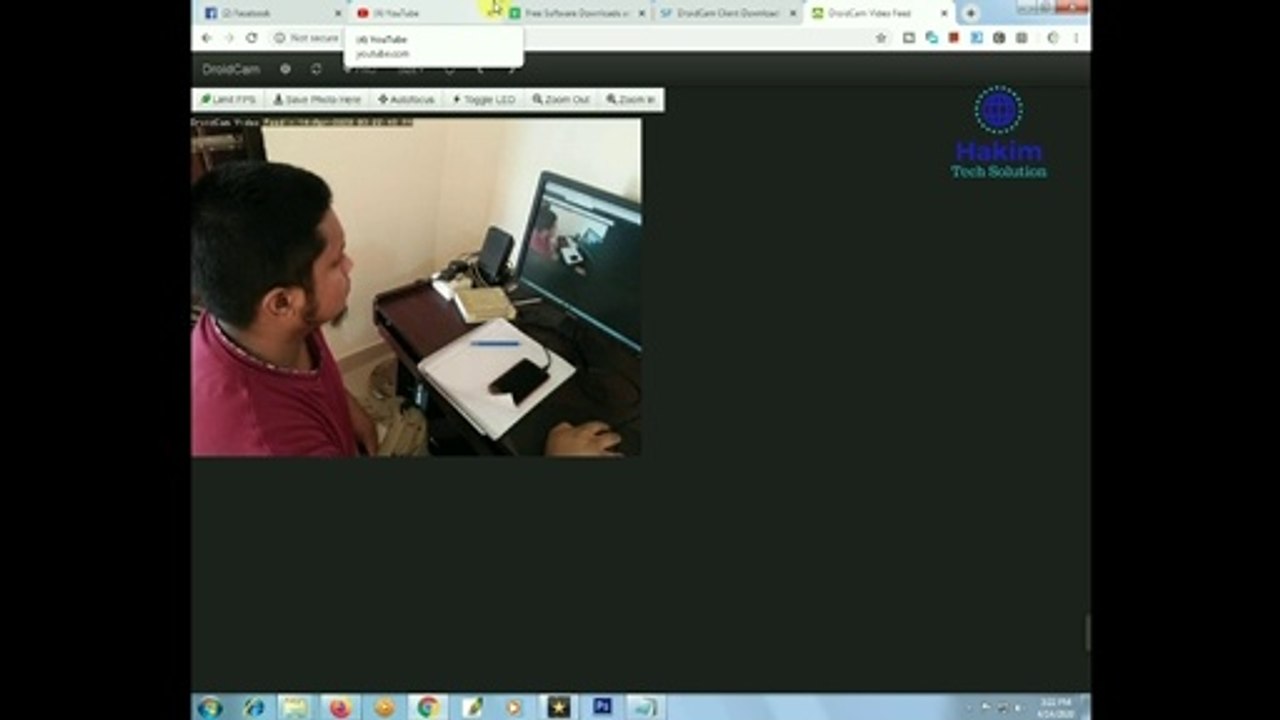 How to use Phone Camera as a Webcam for any android Phone