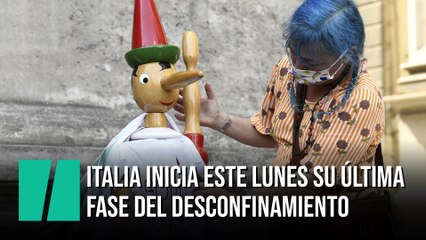 Italia inicia este lunes su última fase de desconfinamiento