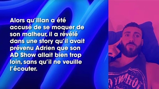 Illan (Les Anges 12) se moque de la suppression du compte Instagram d’Adrien Laurent