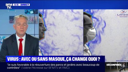 Cette modélisation en 3D permet de visualiser la propagation du virus dans l’air