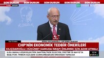 Kılıçdaroğlu, CHP'nin ekonomik tedbir önerilerini açıkladı
