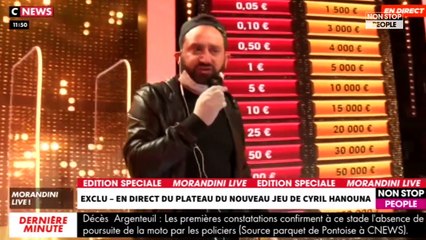 Coronavirus : comment Cyril Hanouna s’est adapté pour "A prendre ou à laisser" (vidéo)