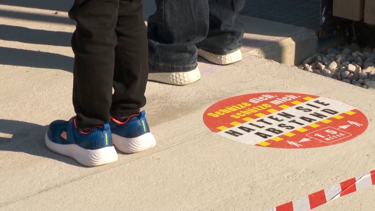 Schulbeginn am Montag