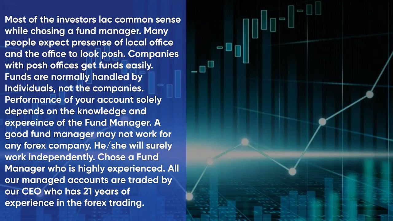 How To Choose A Fund Manager