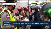 PSBB Malang Raya Hari Kedua, Ratusan Kendaraan Dipaksa Putar Balik