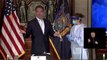 New York Governor Andrew Cuomo takes COVID-19 test on live TV