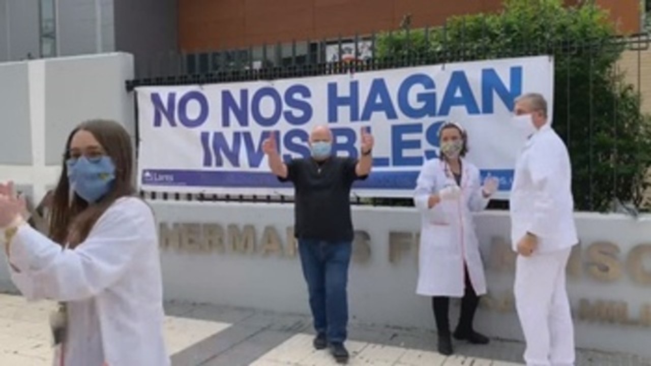 "No nos hagan invisibles" campaña de donaciones para residencias de ancianos